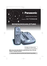 Panasonic KXTCD952 작동 가이드