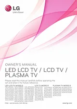 LG 26LV2500 User Manual