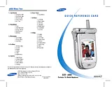 Samsung SCH-a600 Anleitung Für Quick Setup