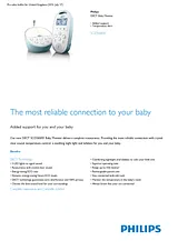 Philips AVENT DECT Baby Monitor SCD560/01 SCD560/01 Merkblatt