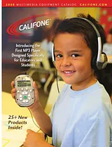 Califone PA616 Справочник Пользователя