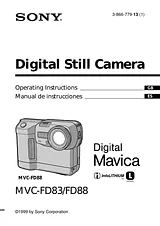 Sony MVC-FD83 Manual Do Utilizador