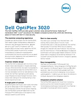 DELL 3020 CA004D3020MT8-N3 User Manual