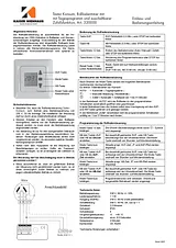 Kaiser Nienhaus 130017 Техническая Спецификация