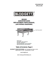 Blodgett BG3240 Benutzerhandbuch