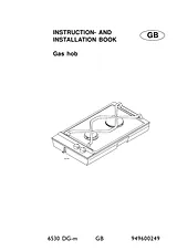 Electrolux Gas hob Manual Do Utilizador