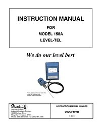 Robertshaw Stud Sensor 158A Manual Do Utilizador