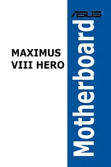 ASUS MAXIMUS VIII HERO Manual Do Utilizador