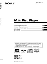 Sony MEX-R5 Benutzerhandbuch
