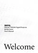 Benq PB2240 ユーザーズマニュアル