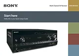 Sony str-dn1020 Краткое Руководство По Установке