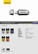 Intenso USB-Disk 16GB Busines Line 3501470 Dépliant