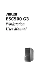 ASUS ESC500 G3 Manuale Utente