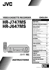 JVC HR-J647MS User Manual
