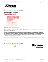 Xircom R2BT002 Benutzerhandbuch