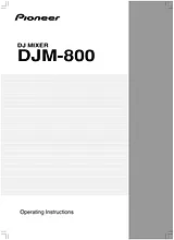 Pioneer DJM-800 Справочник Пользователя