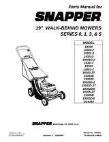 Snapper 19303D Справочник Пользователя