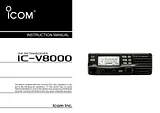 ICOM IC-V8000 지침 매뉴얼