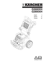 Kärcher G2800XH Benutzerhandbuch