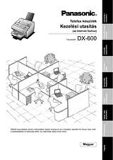 Panasonic DX-600 Operating Guide
