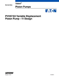 Eaton Electrical PVH57 User Manual
