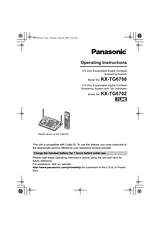 Panasonic KX-TG6702 Справочник Пользователя