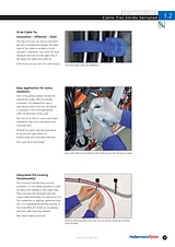 Hellermann Tyton Q-Tie Cable Tie, Black, 4.7mm x 410mm, 100 pc(s) Pack, Q50L-HS-BK-C1 109-00109 109-00109 Datenbogen
