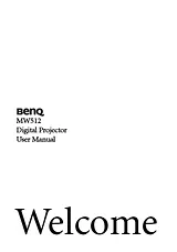 Benq MW512 Benutzerhandbuch