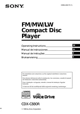 Sony CDX-C880R Manual De Usuario
