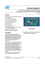STMicroelectronics 0.7A/1.2V synchronous buck converter STEVAL-ISA055V1 STEVAL-ISA055V1 Datenbogen