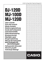 Casio DJ120D Manual De Usuario