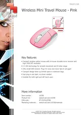 Trust Wireless Mini Travel Mouse 16558 プリント