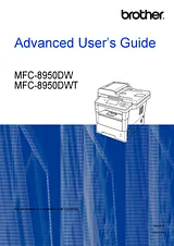 Brother MFC-8950DW User Manual