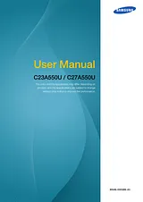 Samsung C23A550U Manual Do Utilizador