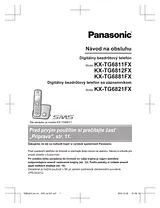Panasonic KXTG6881FX Mode D’Emploi