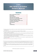 Yamaha S90 XS Manual Do Utilizador