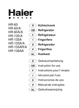 Haier HR-135A 用户手册