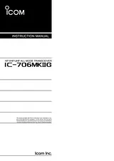 ICOM IC-706MKIIG Manuale Utente