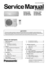 Panasonic CU-UE9JKE User Manual
