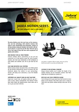 Jabra Motion 100-99500000-60 Data Sheet