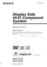 Sony DHC-FL5D Manuel D’Utilisation