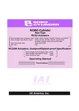 SMC Networks robo cylinder rgd4c Manual De Usuario