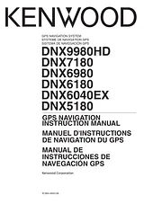 Kenwood DNX9980HD User Manual