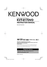 Kenwood KVT-817DVD Справочник Пользователя