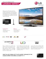 LG 42LM5800 Specification Guide