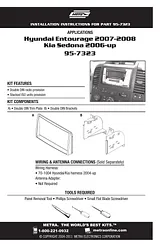 Metra Electronics 95-7323 ユーザーズマニュアル