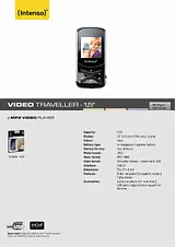 Intenso Video Traveller 1,5" 3509450 Leaflet