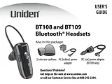 Uniden BT109 사용자 설명서
