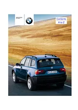 BMW x3 2004 Справочник Пользователя