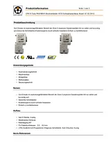 Lappkabel 21700543 ED-PB-90-PG-ATEX EPIC Data PROFIBUS Plug Connector With Screw Connection Plug, straight - 21700543 Ficha De Dados